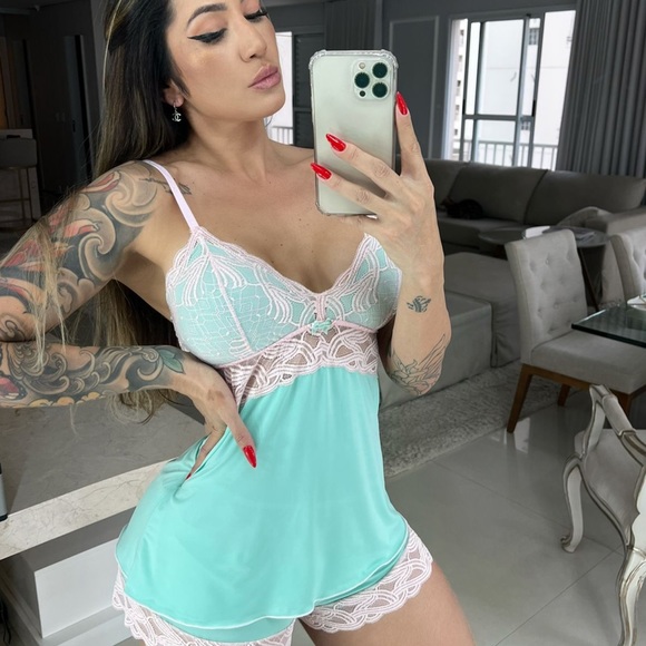 Moments of bliss top & bottom pajama set - Picture 5 of 10